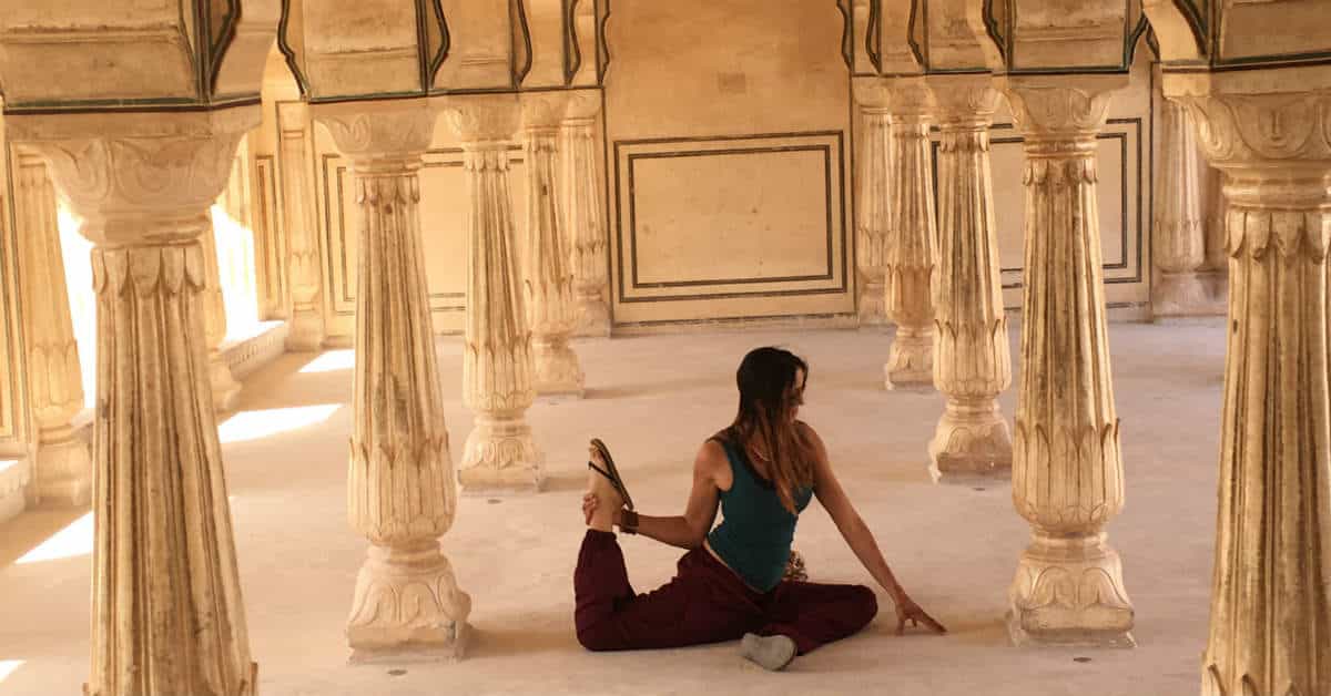 active spirit fitness instructor nadia camilleri yoga course india